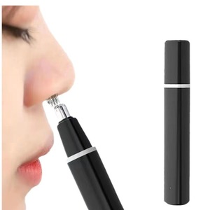 Recortador de vello nasal recargable, 100mAh, 300mAh, cuchilla desmontable y lavable para hombres y mujeres, herramientas de afeitado y limpieza - Product Image 2