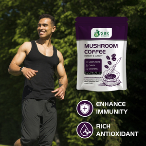 Café aux champignons de haute qualité au goût sucré, enrichi en vitamine B et MCT, pour stimuler la mémoire - Product Image 6