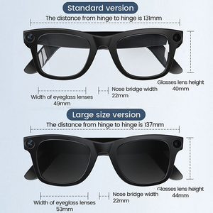 Nouvelles lunettes intelligentes HeyCyan E03 2026 avec caméra 8 millions de pixels, enregistrement vidéo, activation vocale IA et Chat GPT – Casque portable - Product Image 4