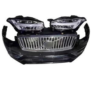 Conjunto de parachoques delantero de accesorio de coche Original usado para Volvo <span class=keywords><strong>XC90</strong></span> 2020-2023 faro de coche - Product Image 5
