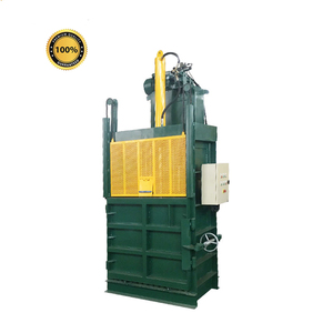 Le coton de <span class=keywords><strong>carton</strong></span> de papier de rebut hydraulique vertical peut gaspiller la <span class=keywords><strong>presse</strong></span> à balles - Product Image 2