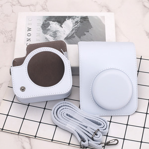 Étui rigide vintage en dentelle crochetée pour Fujifilm <span class=keywords><strong>Instax</strong></span> <span class=keywords><strong>Mini</strong></span> 11/12 avec matériau PU - Product Image 6