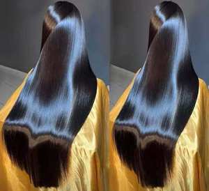 วิกผมดิบแบบชาวเวียดนามวิกผมมนุษย์แบบไม่มีกาวผมตรงแบบมีลูกไม้ด้านหน้า13X6 13x4จากสวิสเอชดีวิกผมมีลูกไม้ด้านหน้า - Product Image 1