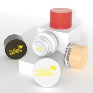 Frasco de cristal de 3ml, 7ml, 9ml, de fondo grueso y bajo, personalizado, recipiente pequeño concentrado para <span class=keywords><strong>aceites</strong></span> médicos de aceite de cera <span class=keywords><strong>Cbd</strong></span> - Product Image 1