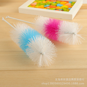 แปรงล้างขวดนมด้ามยาวอเนกประสงค์ สีผสม วัสดุพลาสติก สำหรับขวดนมและแก้ว - Product Image 3