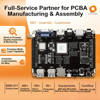 Assemblage SMT de circuits imprimés HDI OEM, carte multicouche haute densité, ISO, MOQ personnalisé pour les conceptions complexes