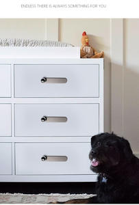 Poignées et boutons de porte modernes en alliage de zinc pour armoires, placards, tiroirs, cuisine, chambre à coucher, salle de bain - Product Image 5