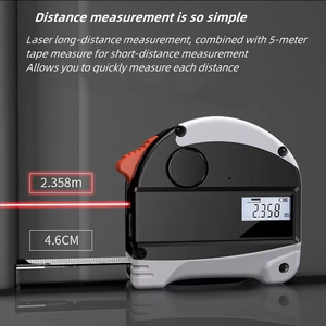 2 In 1 USB Charging 5M Steel Tape <strong>Measure</strong> Smart <strong>Digital</strong> Tape Measurer 40M <strong>Laser</strong> Rangefinders <strong>Laser</strong> Tape <strong>Measure</strong> - Product Image 4