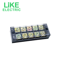 LiKE Electric TB-4506 Bornier Boîte de distribution Bornier 6 positions 45A Connecteur de bornier fixe
