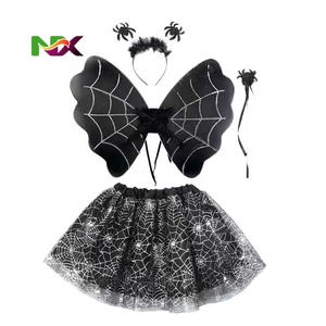 Conjunto de Falda de Tul y Alas para Halloween, Disfraz de Spider-Man para Baile y Espectáculos - Product Image 1