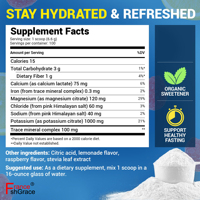Poudre d'électrolyte keto d'hydratation de haute qualité 660g énergie de soutien pour la poudre d'électrolyte pour femmes et hommes