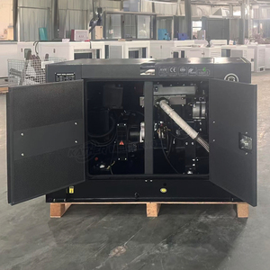 Groupe électrogène silencieux OEM ODM d'usine 10KW 12KW 15KW 20KVA 25KVA avec démarrage et AVR en option, station d'alimentation - Product Image 1