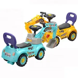 Oyun mühendislik çocuklar oyuncak araba ekskavatör ABS malzeme ile