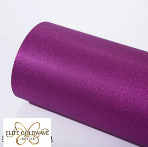 Papier cartonné perlé de couleur violette A4 de 250 g, papier cartonné pour artisanat avec poudre d'or fine pour emballages cadeaux DIY, scrapbooking - Product Image 1