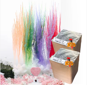 Venta directa de fábrica china 1,2 pulgadas 25 disparos boda género revelar fiesta colorido humo pastel <span class=keywords><strong>fuegos</strong></span> <span class=keywords><strong>artificiales</strong></span> exterior - Product Image 3