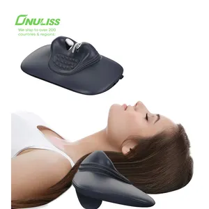 Tragbares Smart Cervi cal Traction Device Kissen mit Heizkissen Hals bahre zur Schmerz linderung Nacken-und Schulter massage gerät