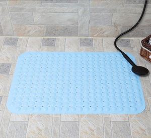 Tapis de nettoyage de message de pied antidérapant pour la salle de bain tapis de douche à séchage rapide en Silicone PVC écologique pour un usage domestique - Product Image 6