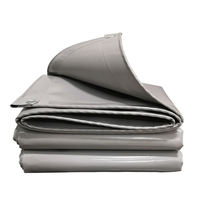 Bâches en PVC enduites au couteau, imperméables et résistantes au soleil, 400g/m², haute durabilité, résistantes aux déchirures, bâches cirées, couleur OEM/ODM en rouleau