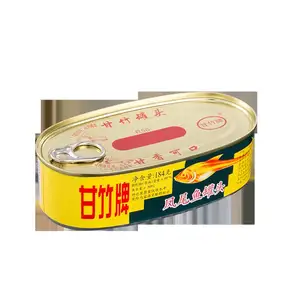 Filetes de anchoas en lata de 184g, el fabricante más vendido de deliciosos alimentos con caña