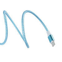 Câble de charge USB 2.0 Type C certifié MFi PD 60W, 1 m, en nylon tressé, pour téléphone portable, charge rapide USB C, câble de données pour iPhone 15 16