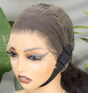 Perruques Body Wave en Cheveux Humains Densité 300, Vente en Gros par Fournisseur, Perruque Naturelle en Cheveux Bruts DH Lace Front 13x4 Double Draw pour Femmes Noires - Product Image 4