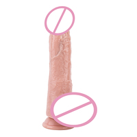 Juguete Sexual para Adultos, Dildo en Oferta, Venta al por Mayor de Fábrica, Pene Insertable, Masturbador Femenino de Silicona, Realista, Manual, para Mujer