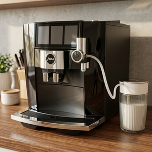 Nuevo Centro de café Espresso automático Jura E8, cafetera de goteo portátil con carcasa de ABS, enchufe de EE. UU. Para uso en exteriores - Product Image 2