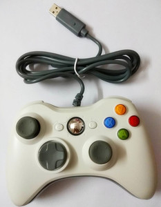 จอยเกม <span class=keywords><strong>PC</strong></span> แบบมีสาย <span class=keywords><strong>USB</strong></span> ลักษณะ Xbox360พร้อมจอยสติ๊กแบบสั่นสะเทือนคู่เข้ากันได้กับ Xbox360 - Product Image 4