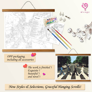 Kits de Pintura por Números Personalizados, Pinturas al Óleo por Números para Niños y Adultos Principiantes - Product Image 4