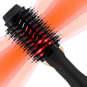 Herramienta de belleza para Estilismo de cabello por infrarrojos lejanos, <span class=keywords><strong>cepillo</strong></span> de aire caliente <span class=keywords><strong>3</strong></span> <span class=keywords><strong>en</strong></span> <span class=keywords><strong>1</strong></span>, <span class=keywords><strong>Alisador</strong></span>, rizador, <span class=keywords><strong>secador</strong></span> de pelo - Product Image 2
