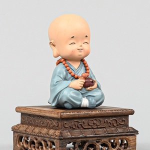 Support en bois d'acajou pour ornement artisanal, vase, pierre, bonsaï, statue <span class=keywords><strong>de</strong></span> Bouddha, théière - Product Image 4