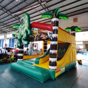 Chateau gonflable jumper bounce house bouncy castle commercial inflatable dinosaur bouncer with slide - Product Image 6
