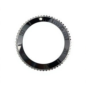 SKX007 38mm Diving <b>Watch</b> with White Luminous Ceramic Bezel Insert Slope Black Color - Product Image 3