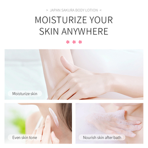 Crème à la fleur de cerisier biologique LAIKOU, niacinamide, crème éclaircissante et raffermissante pour le corps, avec vitamine C pour les peaux foncées et noires - Product Image 3