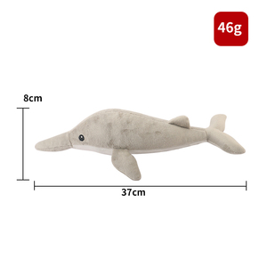 Jouet de dauphin du fleuve <span class=keywords><strong>Yangtze</strong></span> en peluche réaliste pour les programmes d'éducation marine remplis de coton PP - Product Image 2