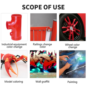 Pintura Acrílica en <span class=keywords><strong>Aerosol</strong></span> Multiusos, Brillante, de Secado Rápido e Impermeable para Madera, Metal y Plástico, Venta al Por Mayor - Product Image 3