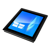 Panel PC todo en uno industrial integrado con pantalla táctil capacitiva plana verdadera de 23,6 pulgadas con características táctiles