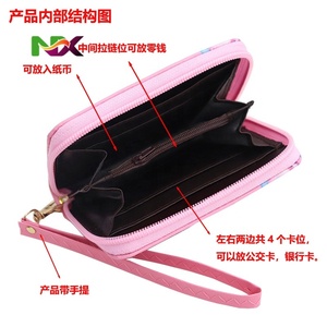 ミニ漫画アニメガール財布かわいいショートジッパーハンドヘルド財布女子学生女性用小さな新鮮なスタイルコインポケットバッグ - Product Image 4