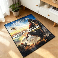 Tapis imprimé avec l'image d'un film d'horreur, tapis antidérapant pour la chambre à coucher, décoration de la maison, tapis de sol en peluche de haute qualité, tapis personnalisé avec un personnage de film