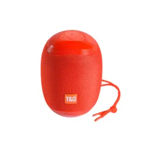 T G 529 500mah Mini portátil BT5.0 Speaker com USB cartão TF AUX FM radio player função TWS
