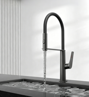 Robinet de cuisine blanc WEIHAO avec bec pivotant à 360 degrés en silicone blanc, mélangeur d'eau chaude et froide, robinet monocommande pour évier