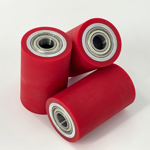 FA công nghiệp tự động hóa thiết bị phụ kiện Polyurethane hướng dẫn bánh xe Mài vành đai dính ROTARY dây chuyền lắp ráp hướng dẫn bánh xe - Product Image 1