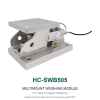 Module de pesage multi-positions en acier allié HEC MT SWB505 utilisé pour la pesée des réservoirs