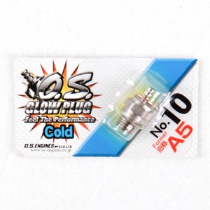 โอ.เอส. หัวเทียนเบอร์ 10 รุ่น Cold A5 สำหรับเครื่องยนต์ไนโตรเฮลิคอปเตอร์บังคับวิทยุ ผลิตในญี่ปุ่น - Product Image 5