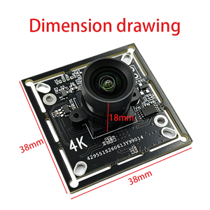 4K 8MP โมดูลกล้อง USB UVC ปลั๊กแอนด์เพลย์บอร์ดจดจำใบหน้า 3840x2160 MJPEG ความเร็วสูง USB2.0 สำหรับระบบวิชันแบบฝังตัว - Product Image 3