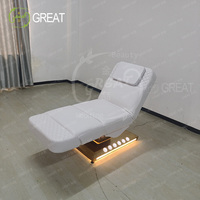 Tables et Lits de Massage Électriques Thermiques Professionnels Pliants Portables Larges pour Spa Thaïlandais, Salon de Beauté, Headspa et Chambre