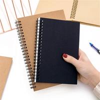 Carnets de notes personnalisables avec impression de journal Couverture souple Agenda Cahier laitier Carnet de notes A5 à spirale imprimé bon marché