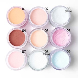 Polvo Acrílico para Uñas 3 en 1 XiaFei Profesional de Marca Privada, Color <span class=keywords><strong>Nude</strong></span> Cristal, Secado Rápido, No Tóxico, Larga Duración, a Granel, 60g - Product Image 1