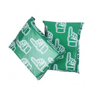 Wholesale Portable Pe Ldpe Plastic Self Sealing <b>Bag</b> logo Printed Poly Green <b>Mailing</b> <b>Bag</b> for Fashion Accessory Packaging - Product Image 2