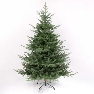 Xmas假日装饰树8英尺预点燃松树人造圣诞树